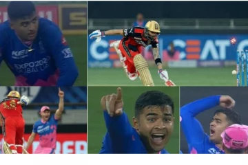 கேட்ச் விட்டு கோலியை ரன் அவுட் ஆக்கி மிரட்டிய இளம் வீரர்! துல்லியமாக ஸ்டம்பை அடித்த வீடியோ