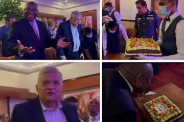 தென்னாபிரிக்க ஜனாதிபதியின் பிறந்தநாள் இலங்கையில்