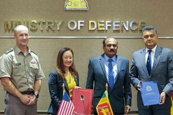 இலங்கை - அமெரிக்கா புரிந்துணர்வு ஒப்பந்தம் கைச்சாத்து | Sri Lanka U S Memorandum Of Understanding Signed இலங்கை - அமெரிக்கா புரிந்துணர்வு ஒப்பந்தம் கைச்சாத்து | Sri Lanka U S Memorandum Of Understanding Signed