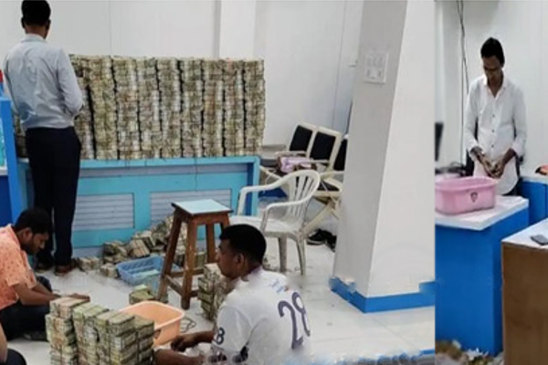 எண்ணி முடிக்க மட்டுமே 13மணி நேரம்... ஐ.டி.ரெய்டில் சிக்கிய ரூ.390 கோடி! - தமிழ்நாடு