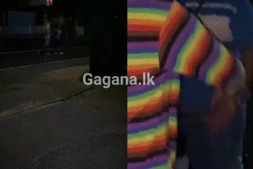 පොලීසියට කුණුහරුප කියමින් පොලීසිය හා පොරබැද්ද කාන්තාවක් අල්ලයි..!