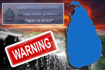 ஒக்டோபர் - நவம்பரில் பலத்த மழை : வளிமண்டலவியல் திணைக்களம் எச்சரிக்கை
