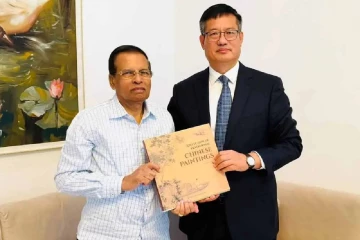 ශ්‍රී ලංකාවේ නව චීන තානාපති සහ හිටපු ජනපති මෛත්‍රීපාල සිරිසේන අතර විශේෂ හමුවක්
