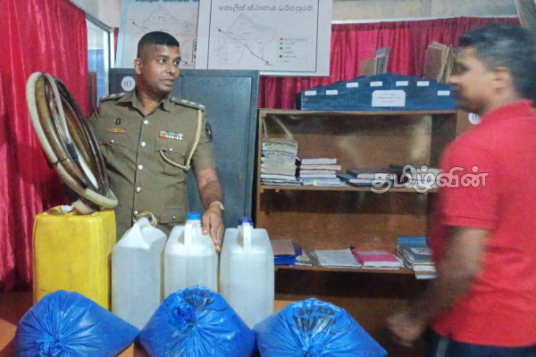 இரகசிய தகவலின் அடிப்படையில் பொலிஸாரிடம் வசமாக சிக்கிய சந்தேகநபர்கள் | Three Suspects Arrested Over 80 Liter Spill