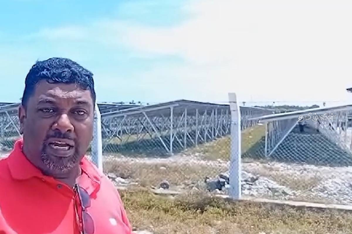 இந்தியாவிற்காக சீன நிறுவன வருகையை தடுத்த டக்ளஸ் | Douglas Blocked Arrival Chinese Island For India இந்தியாவிற்காக சீன நிறுவன வருகையை தடுத்த டக்ளஸ் | Douglas Blocked Arrival Chinese Island For India
