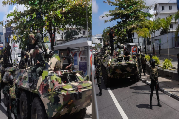 கொழும்பில் தொடரும் பதற்றம்: கவச வாகனங்களுடன் இராணுவம் குவிப்பு (படங்கள்) - ஐபிசி தமிழ்