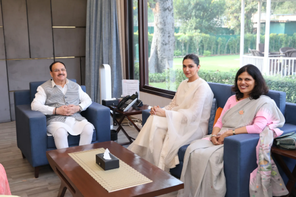 மனநலத் தூதராகத் தீபிகா படுகோன் ; இணையவாசிகள் அதிருப்தி | Deepika Padukone Named Mental Health Ambassador