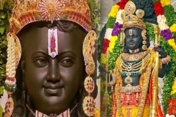 தொழில்நுட்பத்தின் உச்சம்: கண்களை சிமிட்டி புன்னகைக்கும் அயோத்தி ராமர்