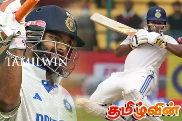 சர்பராஸ்- ரிசப் சிறப்பாட்டத்தால் வெற்றி இலக்கை நிர்ணயித்த இந்திய அணி!