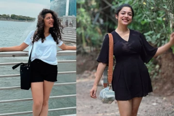 பிகில் பட நடிகை வர்ஷா பொல்லம்மாவா இது.. ஷார்ட் உடையில் கொடுத்த போஸ்