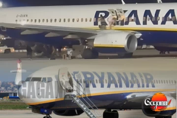 පුද්ගලයන් 18 කට තුවාල කරමින් ගුවන් යානයක් හදිසියේ ගිනිගයි [PHOTOS]