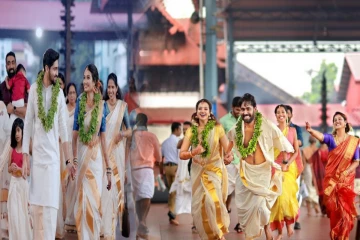 ஒரே நாளில் 377 க்கும் மேற்பட்ட திருமணங்கள் ; குருவாயூர் ஸ்ரீ கிருஷ்ணர் கோவிலில் புதிய சாதனை !