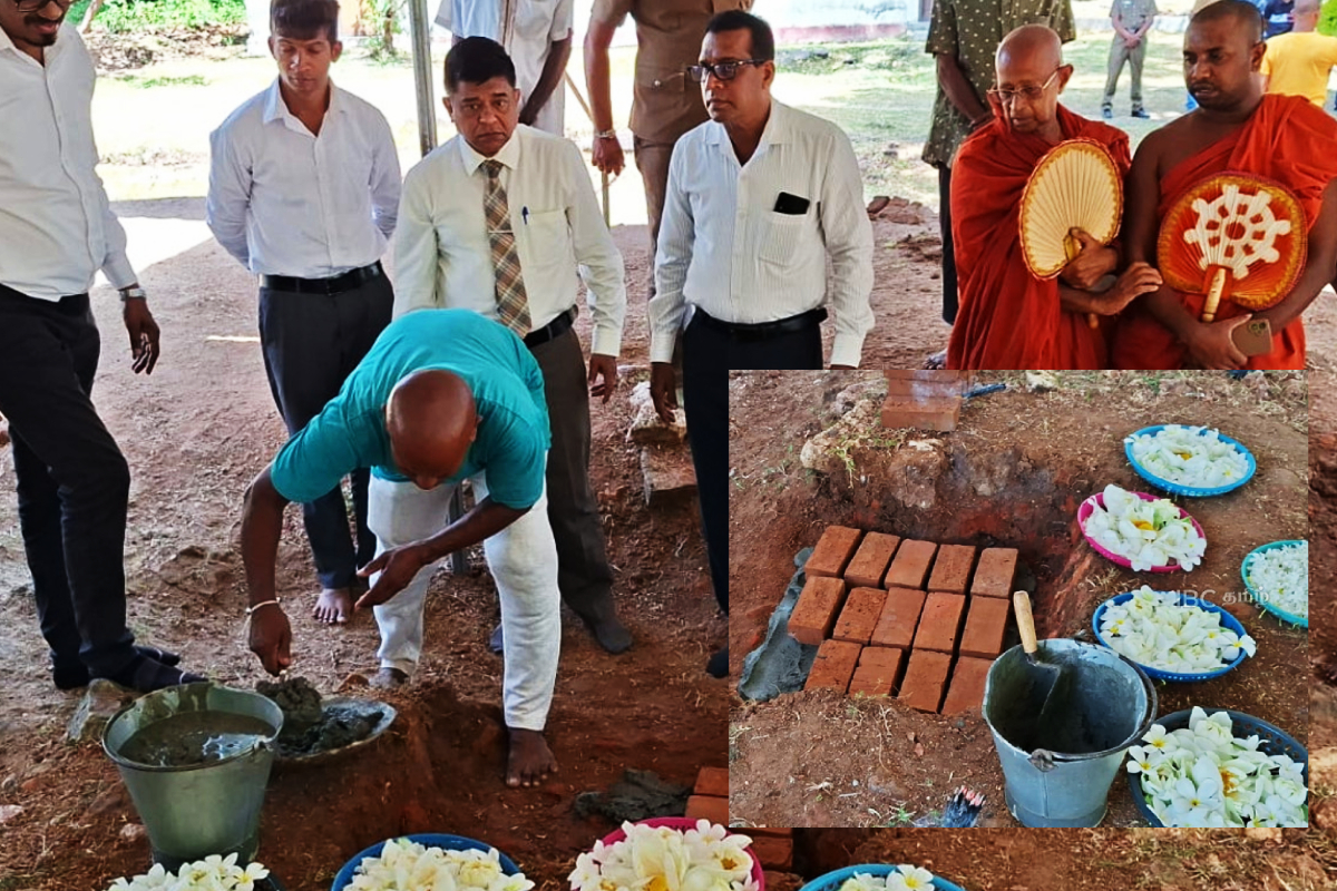 கன்னியாவில் அராஜகம்: விநாயகர் ஆலயத்தை அழித்து முளைக்கும் விகாரை - ஆறு.திருமுருகன் கண்டனம் | Aaru Thirumurugan Vihara Construction Work Kanyaya கன்னியாவில் அராஜகம்: விநாயகர் ஆலயத்தை அழித்து முளைக்கும் விகாரை - ஆறு.திருமுருகன் கண்டனம் | Aaru Thirumurugan Vihara Construction Work Kanyaya