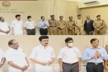 தீயணைப்புத்துறை வீரவணக்க நினைவு சின்னத்தை திறந்து வைத்தார் - முதலமைச்சர் மு.க.ஸ்டாலின்!