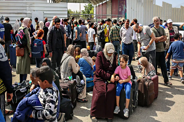 காஸாவை விட்டு வெளியேறவுள்ள வெளிநாட்டவர்கள் | Foreigners Will Leave Gaza For Egypt