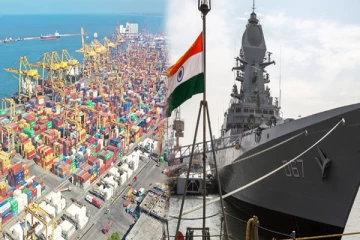 இந்தியாவிடமிருந்து இலங்கைக்கு கப்பல் வழி செய்தி