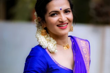 சேலையில் தொகுப்பாளினி டிடி திவ்யதர்ஷினி அழகிய போட்டோஷூட்