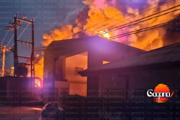 ලොකු ගින්නක් පැත්තම විනාසයි