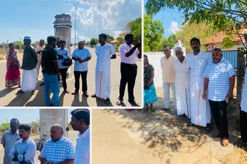 யாழில் இரகசியமாக முன்னெடுக்கப்பட்ட காணி சுவீகரிப்பு நடவடிக்கையை முறியடித்த மக்கள்