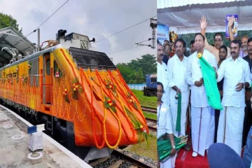 நிக்காமல் சென்ற தேஜஸ் ரயில் இன்று முதல் தாம்பரத்தில் நின்று சென்றது - பயணிகள் மகிழ்ச்சி