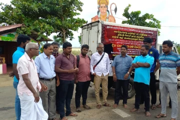 யாழ்ப்பாணத்தில் மூன்றாவது நாளாக முன்னெடுக்கப்படும்  ஊர்திவழி போராட்டம் (Video)