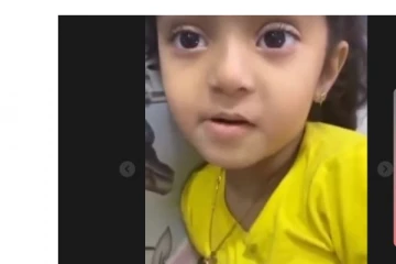 'who சொல்றியா மாமா..who who சொல்றியா மாமா’ - வீட்டுப்பாடம் கற்பிக்கும்போது குழந்தை செய்த குறும்புத்தனமான செயல்