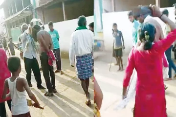 சிறுமிக்கு பாலியல் தொல்லை; ஜாமீனில் வந்த இளைஞர் - செருப்பு மாலை போட்டு மக்கள் ஊர்வலம்!