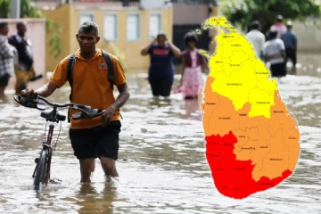 நாட்டின் பல இடங்களில் இடியுடன் கூடிய மழை