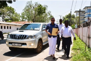 மன்னாரில் கட்டுப்பணத்தை செலுத்திய ஸ்ரீலங்கா சுதந்திரக்கட்சி