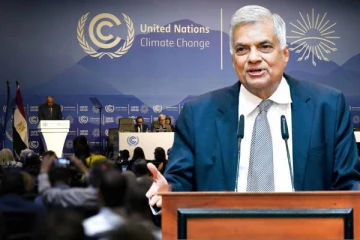 காலநிலை மாற்ற மாநாட்டிற்காக ரணில் விக்ரமசிங்க இன்று டுபாய் விஜயம்