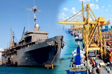 மீண்டும் கொழும்பு துறைமுகத்தில் நங்கூரமிட்ட அமெரிக்க போர்க்கப்பல்