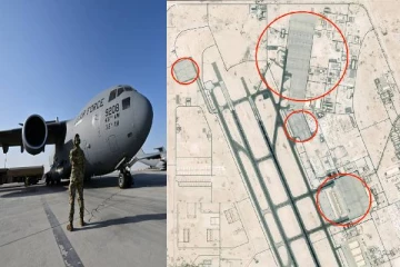 கட்டார் விமானப்படை தளத்தில் இருந்து மாயமான அமெரிக்க ராணுவ விமானங்கள்!