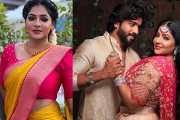 மணமகளாக மாறிய நடிகை ரேஷ்மா - நெருக்கமாக இருக்கும் நபர் யார்?