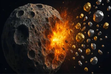 தங்கமும், பிளாட்டினமும் நிரம்பிய விண்கல் - ஸ்கெட்ச் போட்ட நாசா!