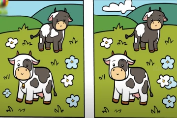 புற்கள் மேயும் பசுக்கள்: இந்த படத்தில் 5 வித்தியாசங்களை கண்டுபிடிக்க முடியுமா?