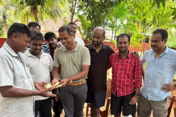 கந்தையா பாஸ்கரன் மற்றும் புலம்பெயர் நண்பர்களின் முன்மாதிரி செயல்