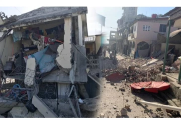 Haiti-வில் பயங்கர நிலநடுக்கம்! 1000-க்கும் மேற்பட்டோர் படுகாயம்-பலர் பலி? சுக்கு நுறாக நொறுங்கிய வீடுகள்