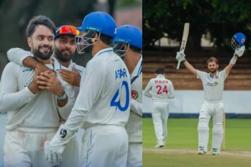 அறிமுக டெஸ்டில் சதமடித்த 22 வயது வீரர்: ஆப்கான் மிரட்டல் வெற்றி..புகழ்ந்து தள்ளிய ரஷித் கான்