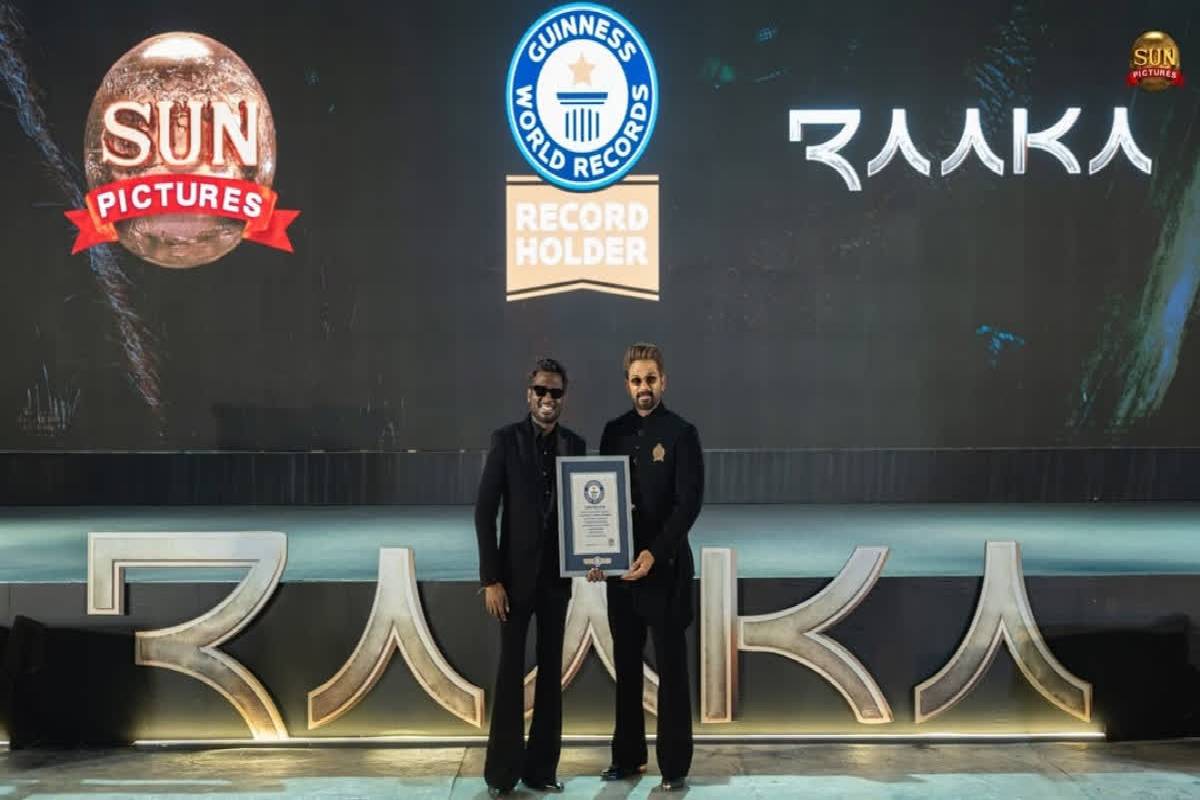 கின்னஸ் சாதனை படைத்த அட்லியின் ராக்கா! எதற்காக தெரியுமா? | Atlee Movie Raaka Guinness World Record கின்னஸ் சாதனை படைத்த அட்லியின் ராக்கா! எதற்காக தெரியுமா? | Atlee Movie Raaka Guinness World Record