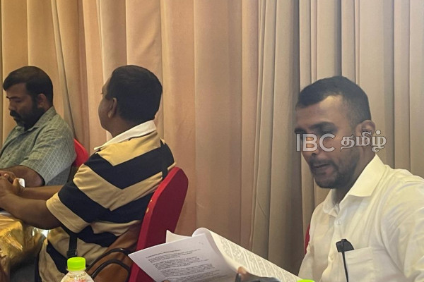 சர்வதேச மத்தியஸ்தத்துடன் சமூக ஒப்பந்தம்: திருகோணமலைப் பிரகடனம் வெளியீடு | Trincomalee Declaration Issued சர்வதேச மத்தியஸ்தத்துடன் சமூக ஒப்பந்தம்: திருகோணமலைப் பிரகடனம் வெளியீடு | Trincomalee Declaration Issued