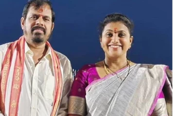 விமான விபத்தில் இருந்து நூலிழையில் தப்பிய நடிகை ரோஜா! நடந்ததை கூறிய கணவர் ஆர்.கே செல்வமணி