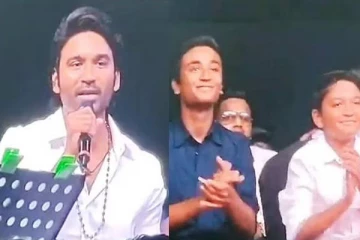 மகன்களுக்காக பாடிய தனுஷ்! இசை கச்சேரி மேடையில் நடந்த ருசிகரம்