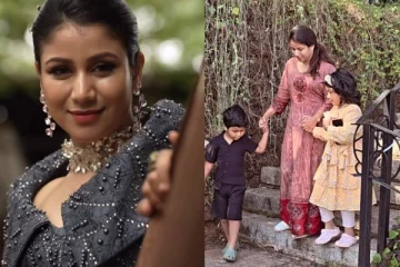 இரு குழந்தைகளுக்கு தாய்!! காலில் அடிபட்டு நடக்கமுடியாமல் கஷ்டப்படும் சீரியல் நடிகை ஆல்யா மானசா..