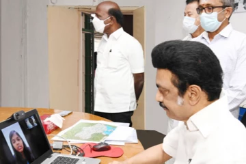 தைரியமாக இருங்கள் உக்ரைனில் சிக்கிய தமிழக  மாணவர்களுடன் முதலமைச்சர் மு.க.ஸ்டாலின் உரையாடல்