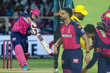 தோனியின் காலினை தொட்டு வணங்கிய வைபவ் சூர்யவன்ஷி: வைரலாகும் வீடியோ