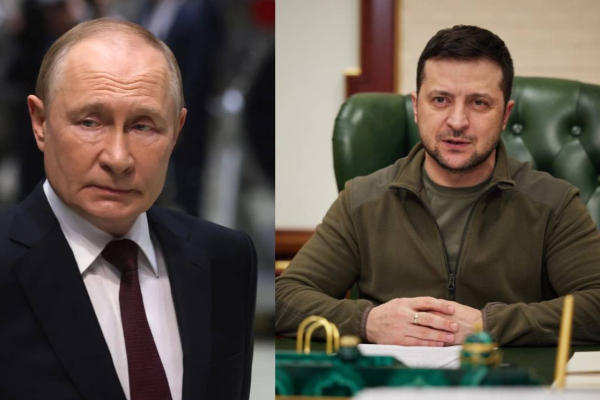 Vladimir Putin/Volodymyr Zelansky