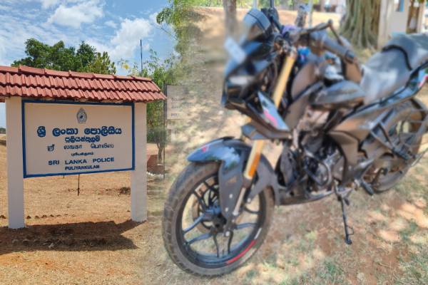 தமிழர் பகுதியில் மோட்டார் சைக்கிள் விபத்தில் இளைஞன் பலி! | Youth Dies In Motorcycle Accident In Vavuniya