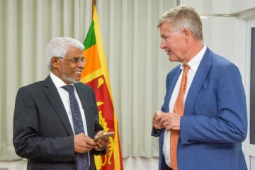 எரிக் சொல்ஹெய்மிற்கும் சுற்றாடல் அமைச்சருக்கும் இடையில் முக்கிய சந்திப்பு (Photos)