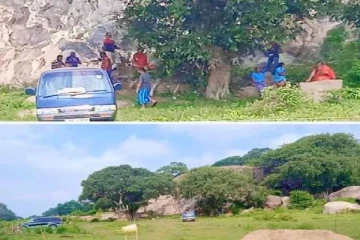 முள்ளிமலையில் அத்துமீறி பௌத்த விகாரை அமைக்கும் நடவடிக்கை முறியடிப்பு (PHOTOS)