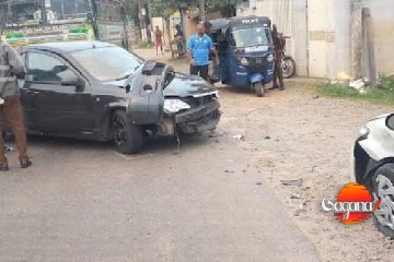 හිටපු කතානායක අශෝක රන්වලගේ බිරිඳ රිය අනතුරකට ලක්වේ